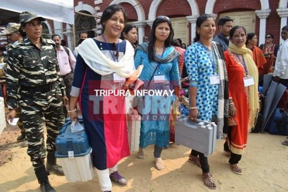 Assembly Election 2018 : Tripura  to witness totally women-managed 47 polling stations for the first time on Sunday